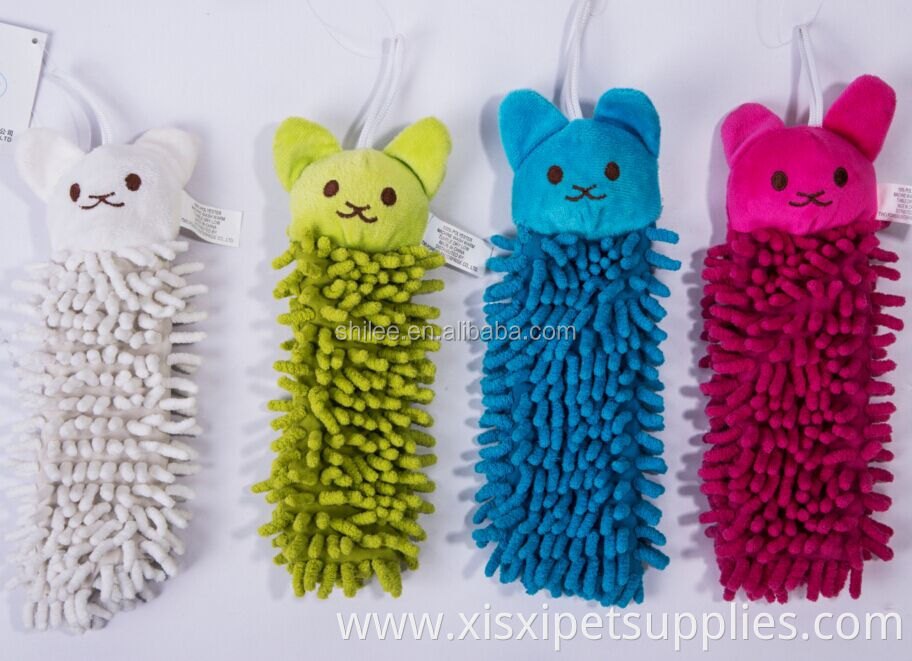 Colorful Plush cute pet chew squeaky small dog toy